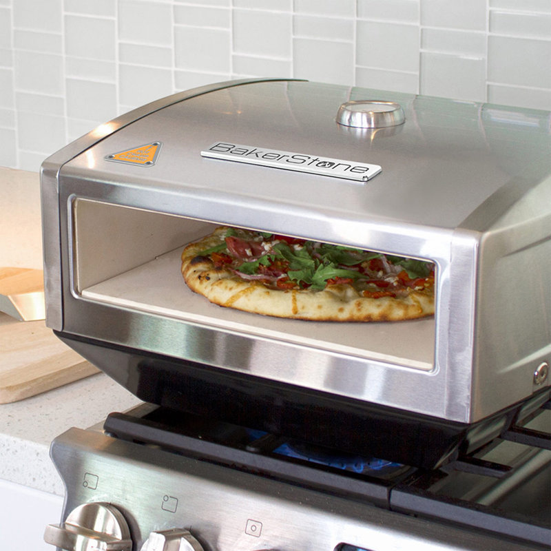 BakerStone Countertop Pizza Oven in Silver Wayfair